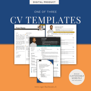 Swiss Life Sciences CV Templates
